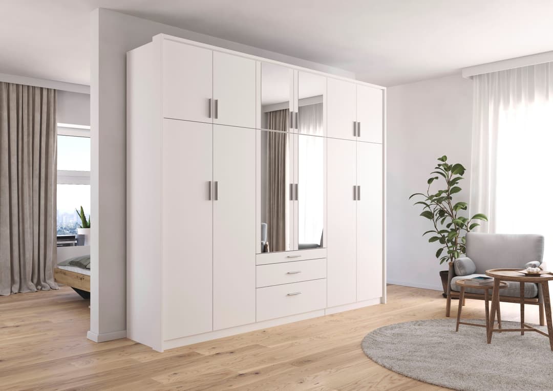 rauch Kleiderschrank HILDESHEIM | Weiß