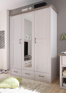 Begabino Kleiderschrank Luca | Weiß