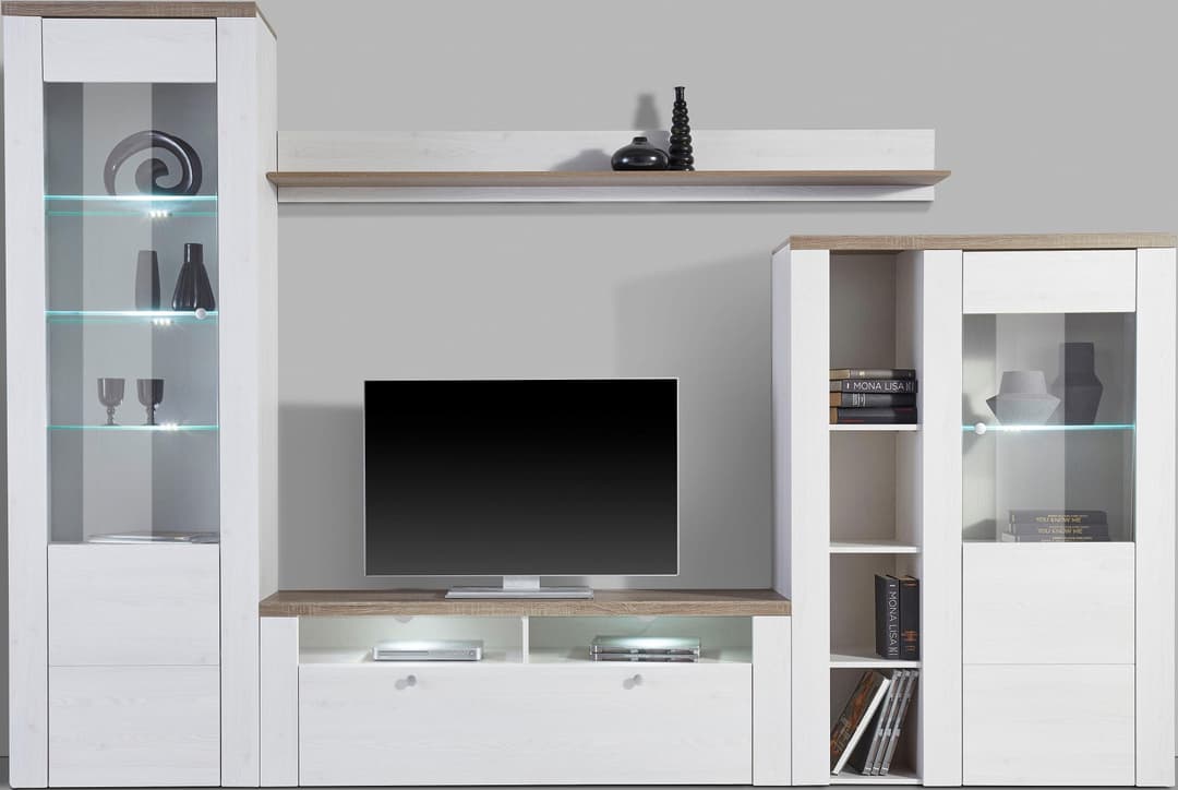 OTTO home Wohnwand Larona | Mehrfarbig