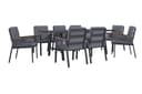 KONIFERA Garten-Essgruppe Diningset »Edessa« | Grau