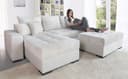 COLLECTION AB Ecksofa Josy L-Form | Beige