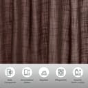 LeGer Home by Lena Gercke Gardine Marusha | Braun 2