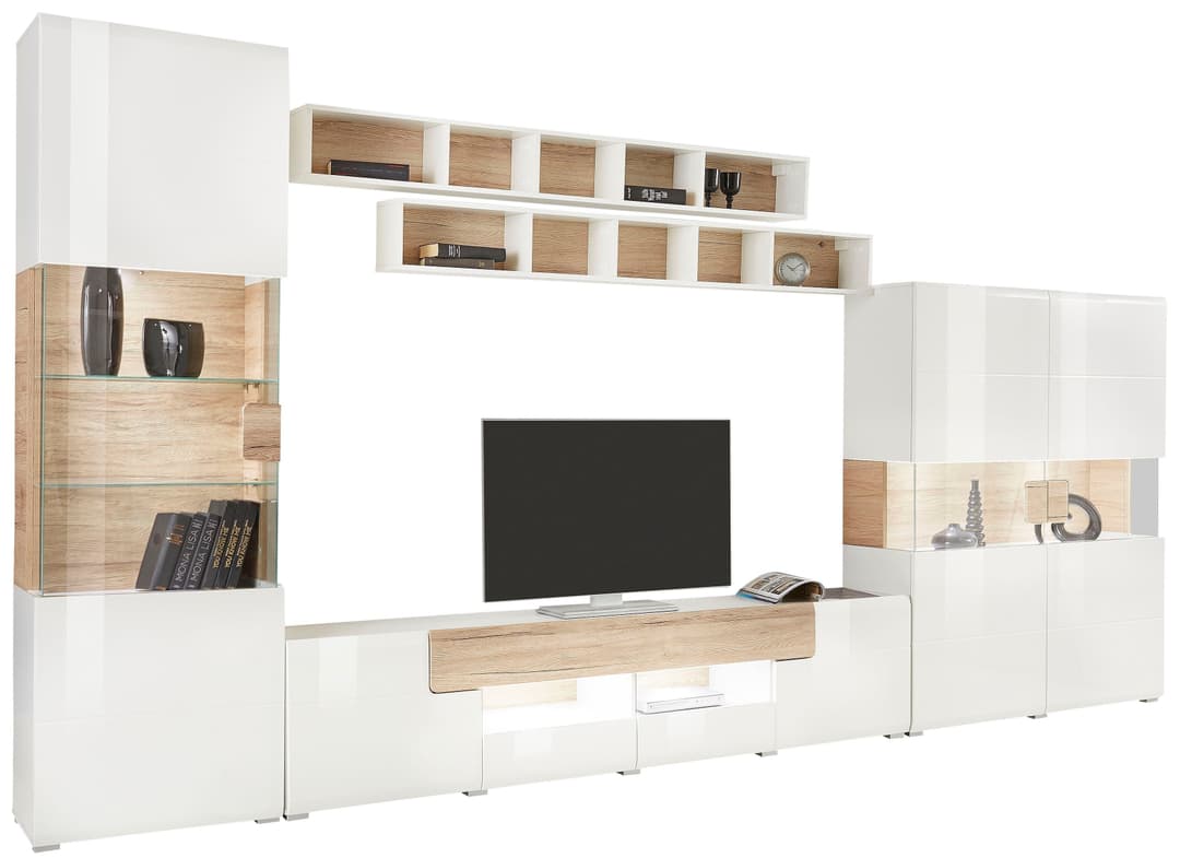 OTTO home Wohnwand Toledo | Weiß
