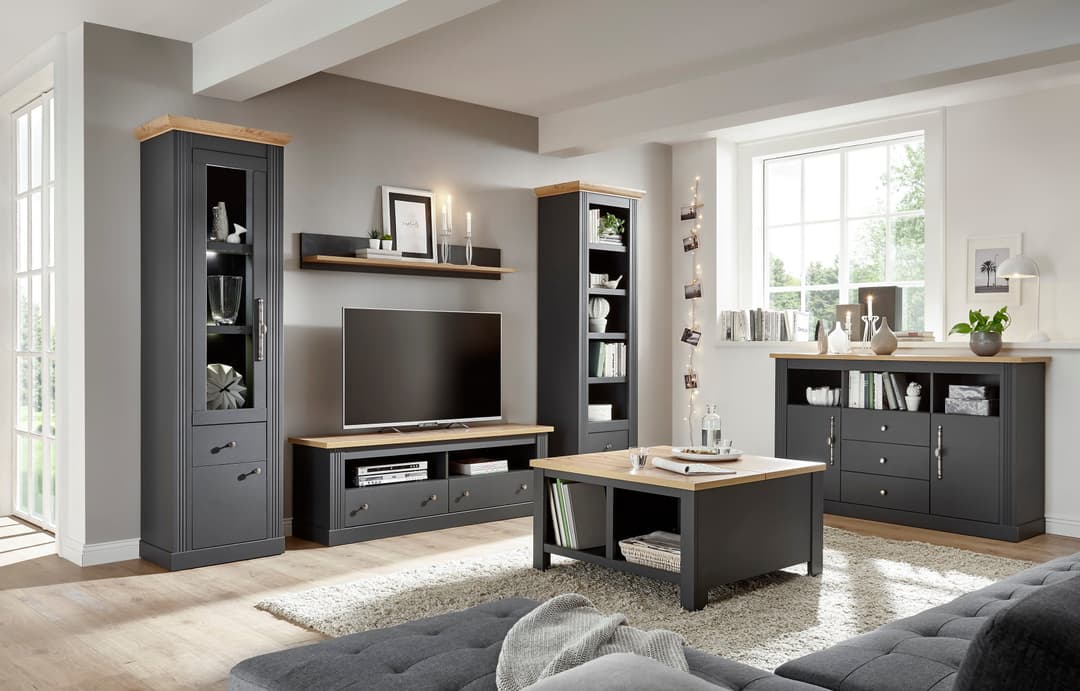 OTTO home Wohnwand Westminster | Grau
