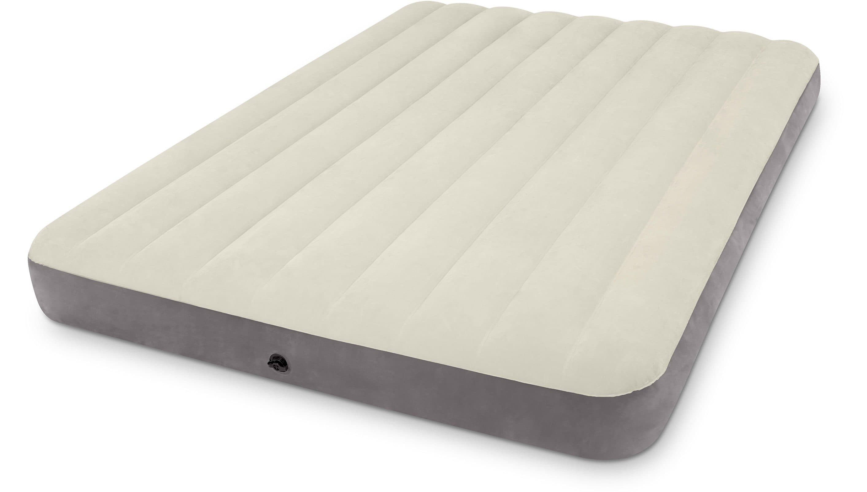 Intex Deluxe Single High Airbed | Beige