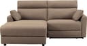 INOSIGN Ecksofa JENNA L-Form | Beige