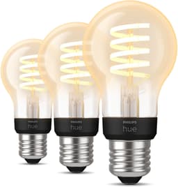 Philips Hue LED-Filament White Ambiance Dreierpack | Holztöne