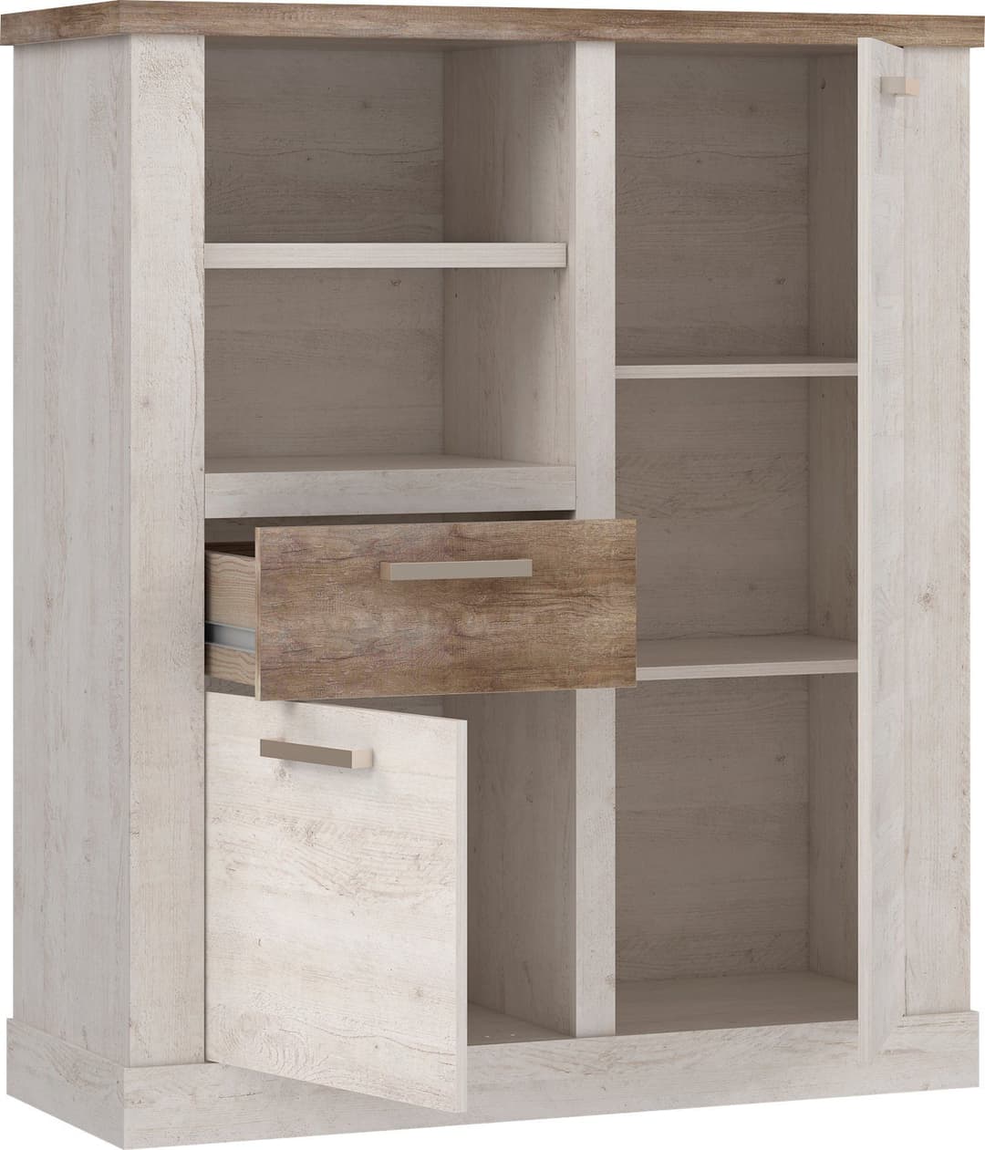 FORTE Highboard Duro | Holztöne