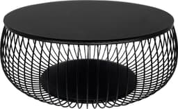SalesFever Couchtisch Coffeetable | Schwarz