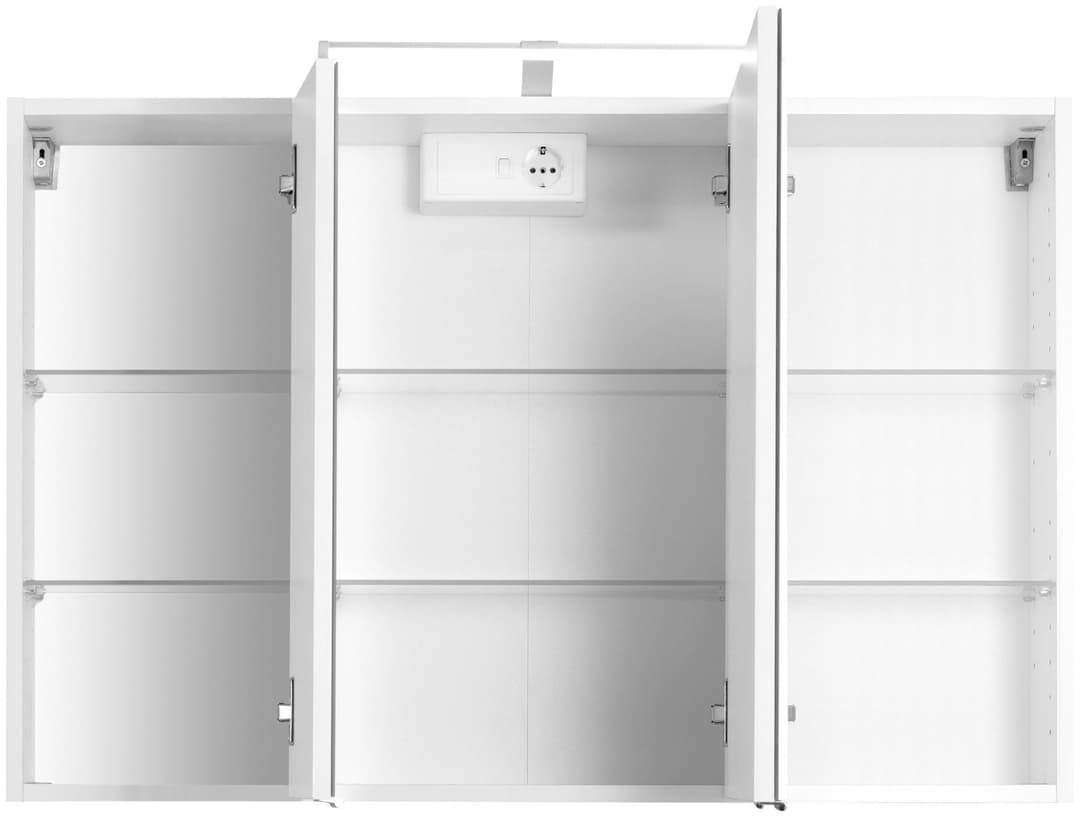 welltime Spiegelschrank Texas | Weiß