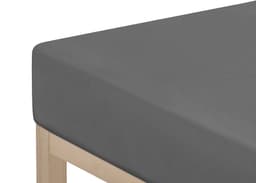 OTTO home Spannbettlaken Topper Basic | Grau