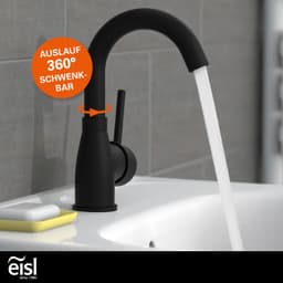 Eisl FUTURA Waschtischarmatur | Schwarz