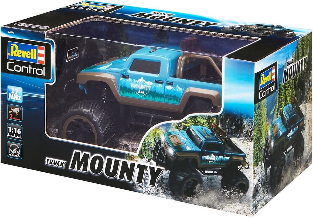 Revell® RC-Truck Revell® control, Truck Mounty | Mehrfarbig