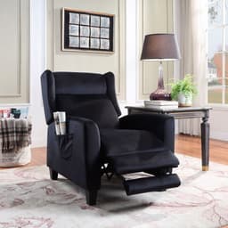 ATLANTIC home collection TV-Sessel Timon | Schwarz