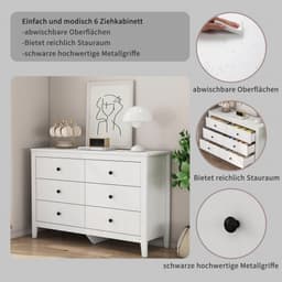 OTTO home Kommode Avelin | Weiß