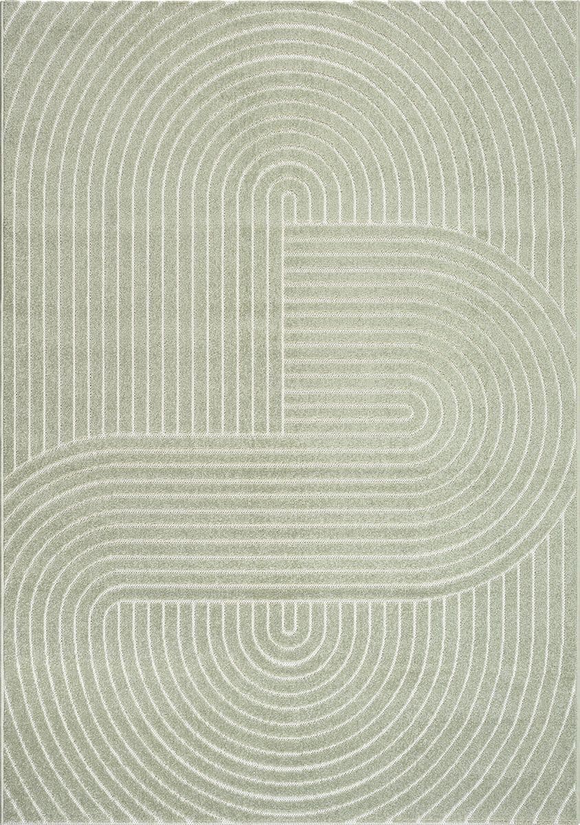the carpet Teppich Santo Plus | Grün