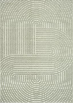the carpet Teppich Santo Plus | Grün