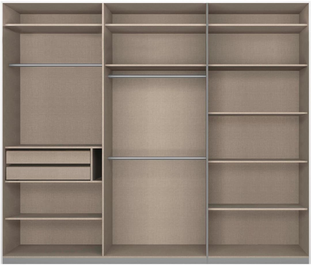rauch Schwebetürenschrank KEPAN | Weiß