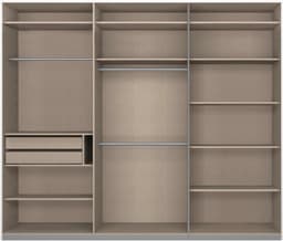 rauch Schwebetürenschrank KEPAN | Weiß