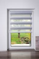 K-HOME Doppelrollo mit Farbverlauf | Grau 3