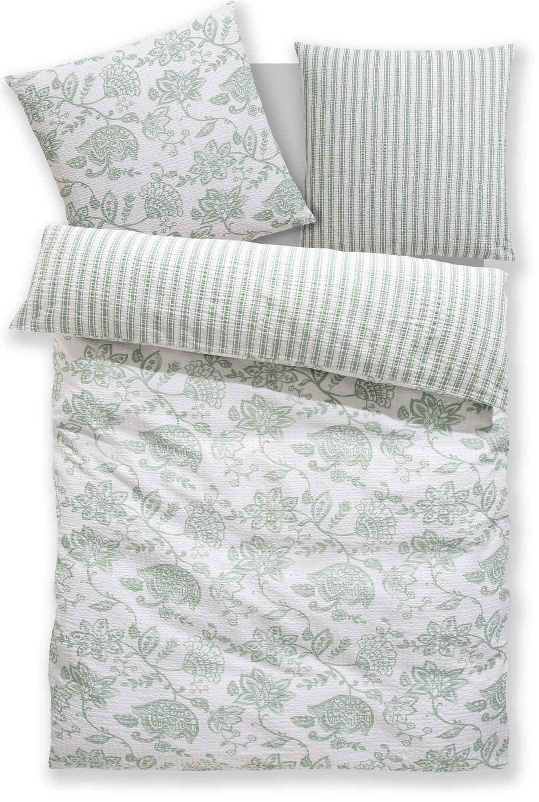 OTTO home Bettwäsche Nordby | Grün
