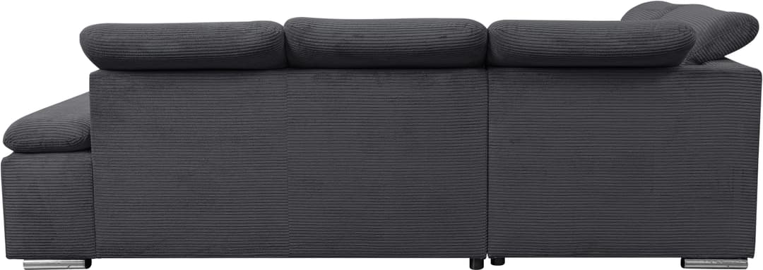 WERK2 Ecksofa Alicante Cord | Grau