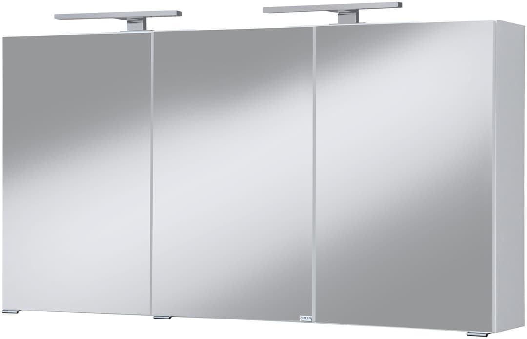 welltime Spiegelschrank Malibu | Weiß