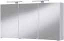 welltime Spiegelschrank Malibu | Weiß