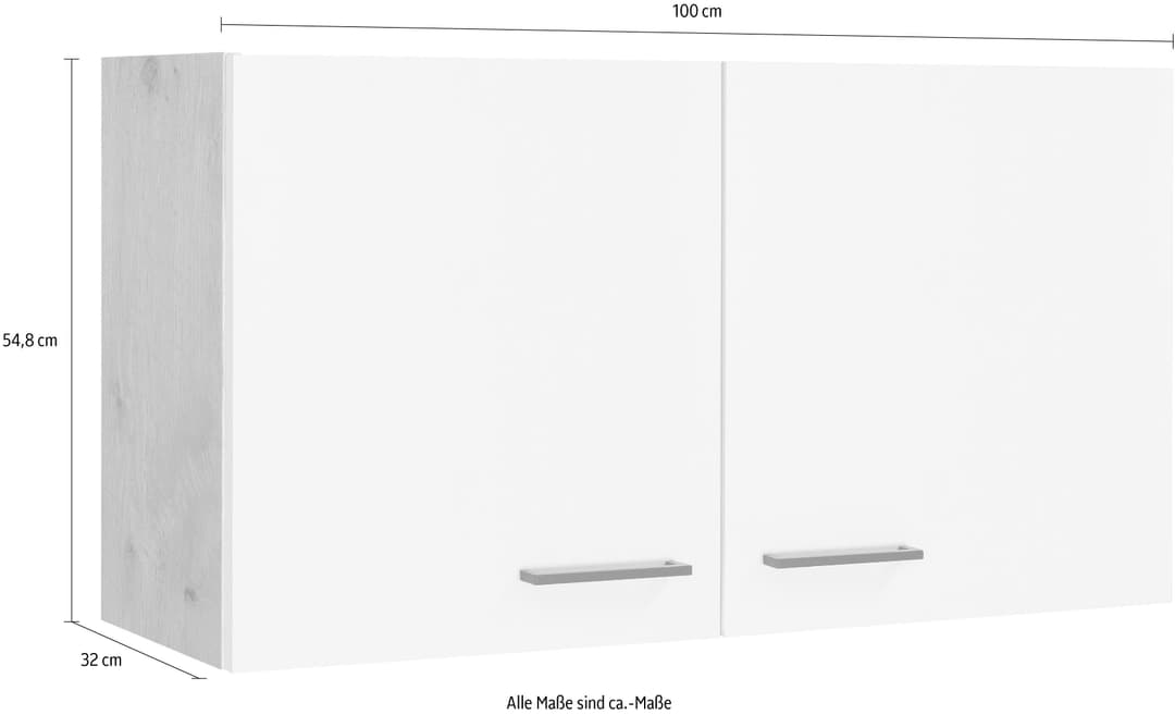 Flex-Well Hängeschrank Morena | Grau