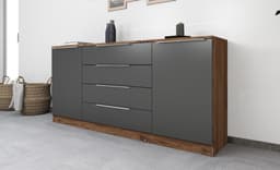 borchardt Möbel Kommode Oliva | Grau