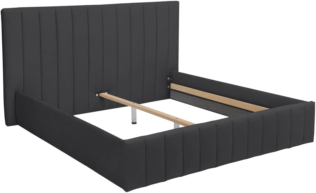 Home affaire Polsterbett Effy | Schwarz