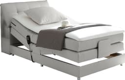 ED EXCITING DESIGN Boxspringbett Carpino | Grau