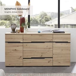 Innostyle Sideboard MEMPHIS | Holztöne