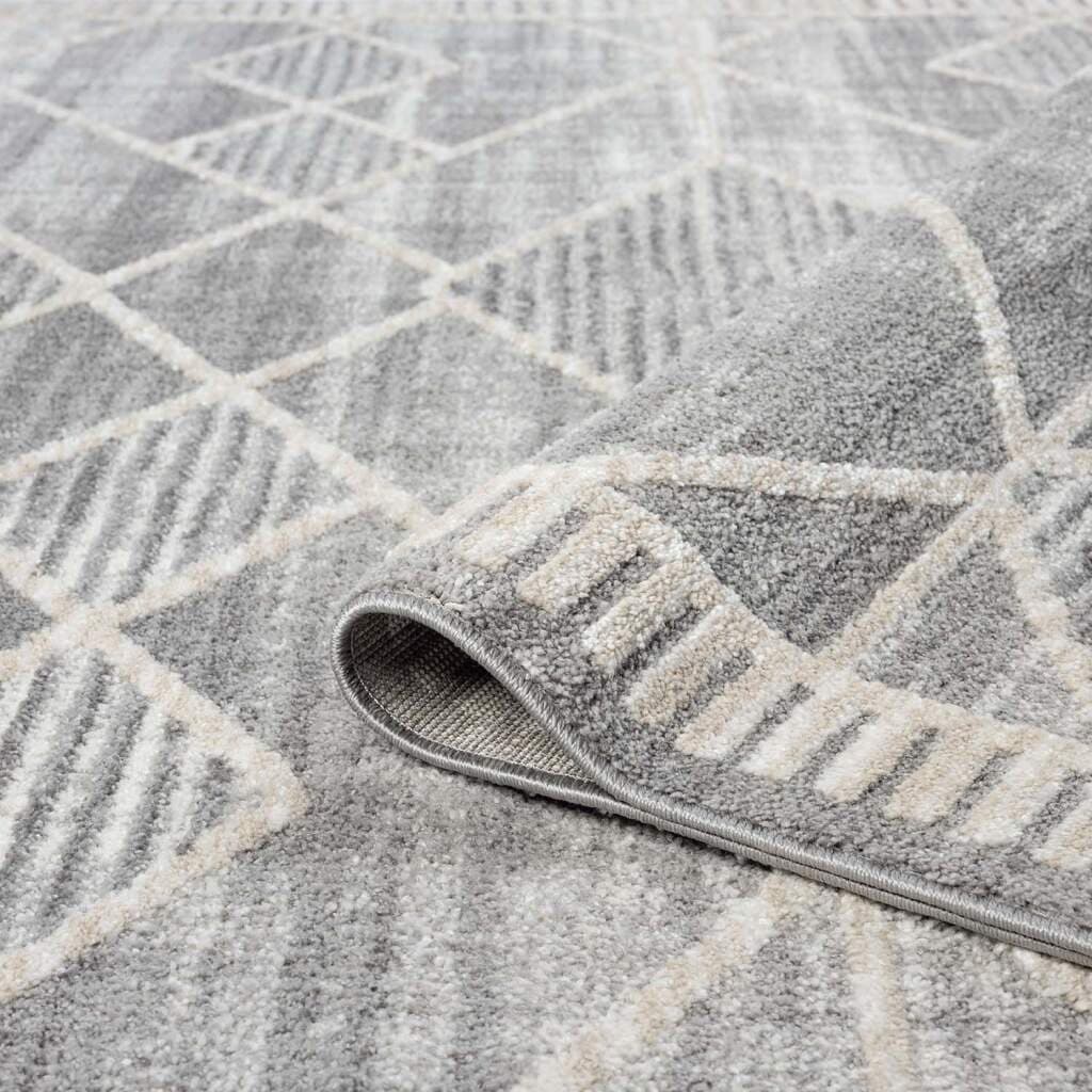 Carpet City Teppich FLAIR178 | Grau