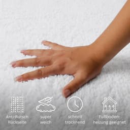 OTTO home Badematte Meellor | Weiß