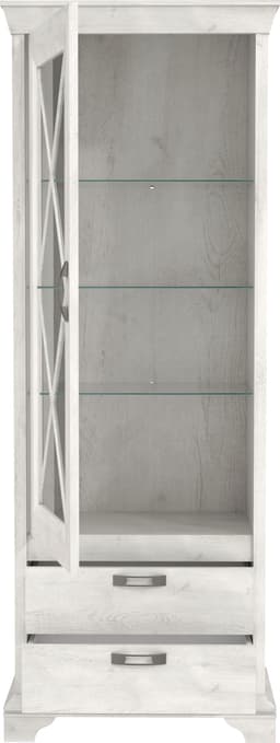 FORTE Vitrine Kashmir | Weiß