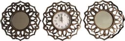 Myflair Möbel & Accessoires Dekospiegel 3tlg. Wanddekoset | Braun