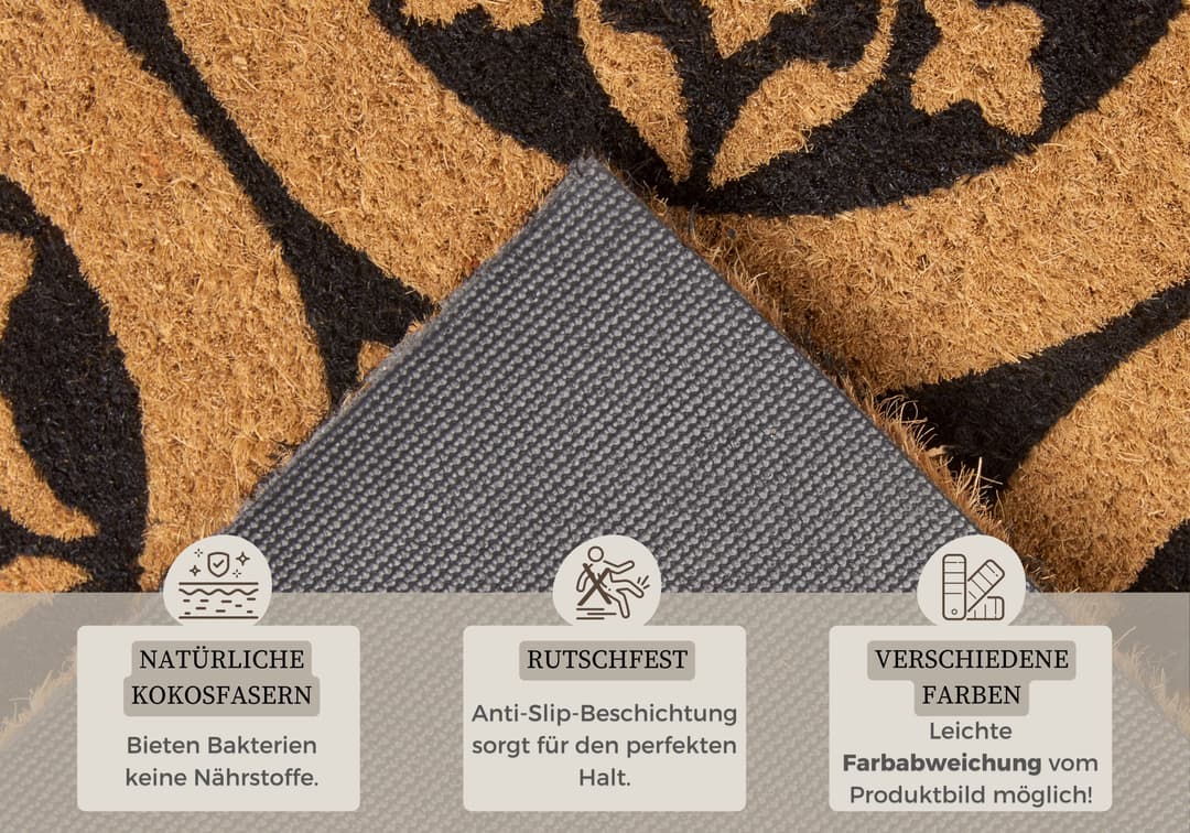 HANSE Home Fußmatte Ornaments | Mehrfarbig