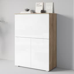 Home affaire PC-Schrank Vera | Holztöne