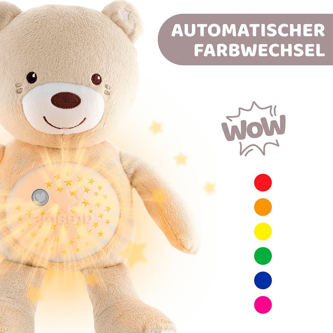 Chicco Kuscheltier First Dreams Baby Bear | Beige