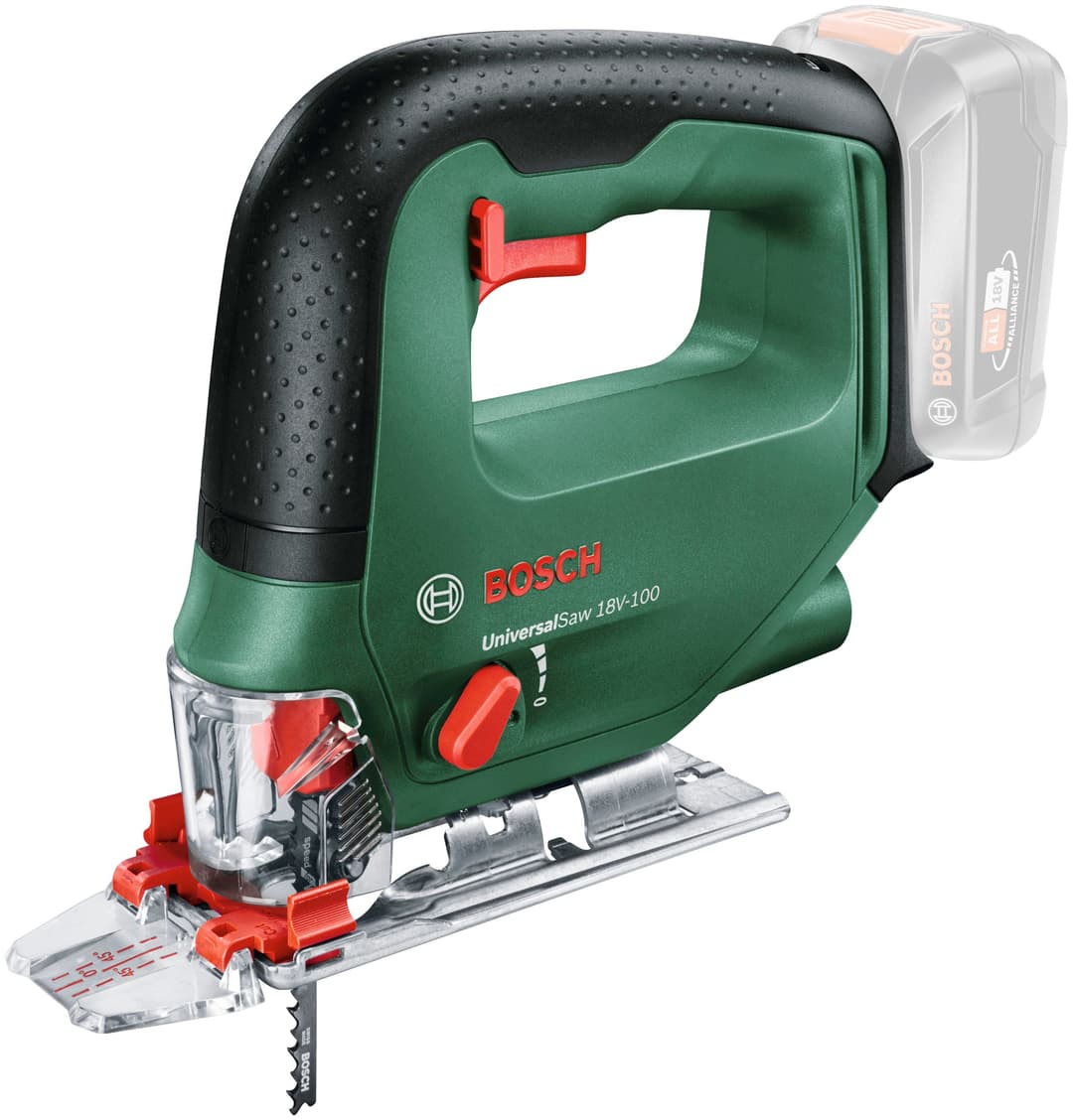Bosch Home & Garden Akku-Stichsäge UniversalSaw 18V-100 Solo | Grün