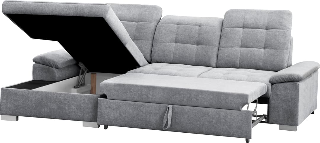 WERK2 Ecksofa Carmen | Grau