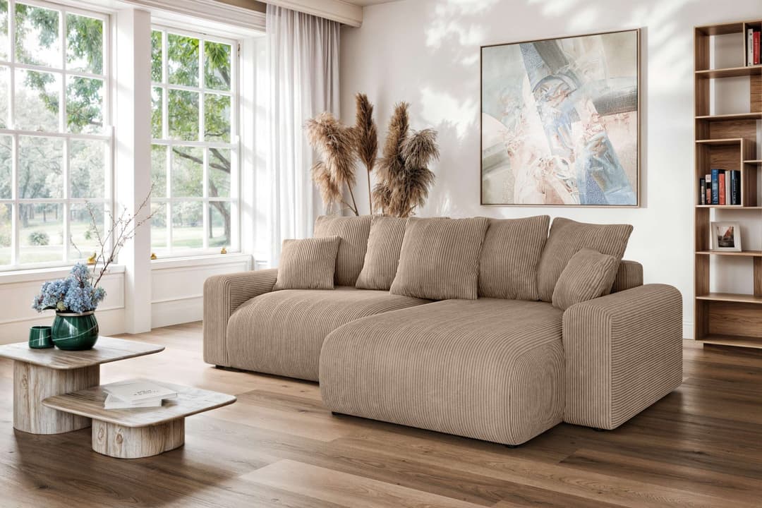 Home affaire Ecksofa LAKESIDE | Braun