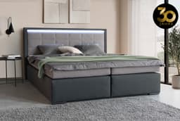 COLLECTION AB Boxspringbett Athena | Grau