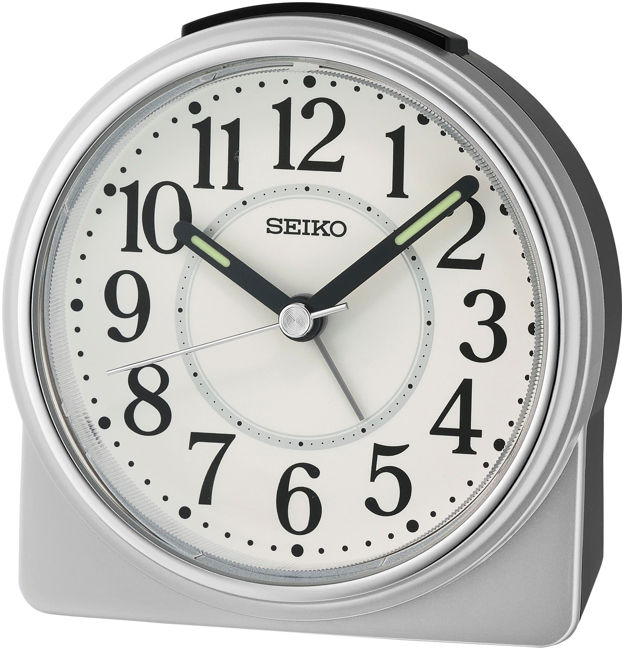 Seiko Quarzwecker QHE198S | Schwarz