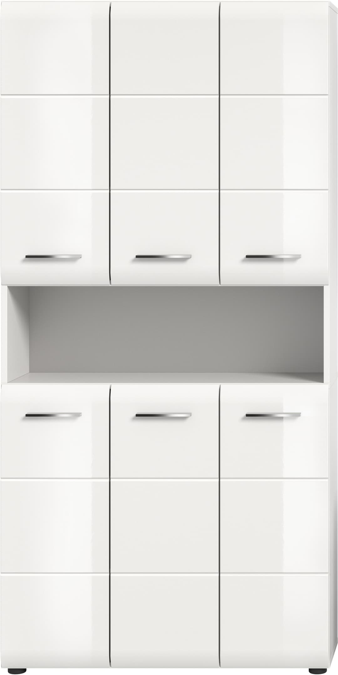 welltime Stauraumschrank Florenz | Weiß