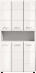 welltime Stauraumschrank Florenz | Weiß