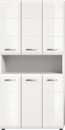 welltime Stauraumschrank Florenz | Weiß
