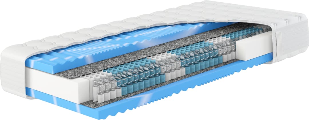 Hn8 Schlafsysteme XXL Gelstar T-1000 | Weiß
