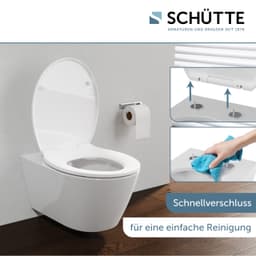 Schütte WC-Sitz WHITE | Weiß